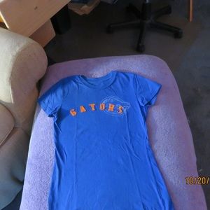 Florida Gator women's Blue/Orange tee shirt size M